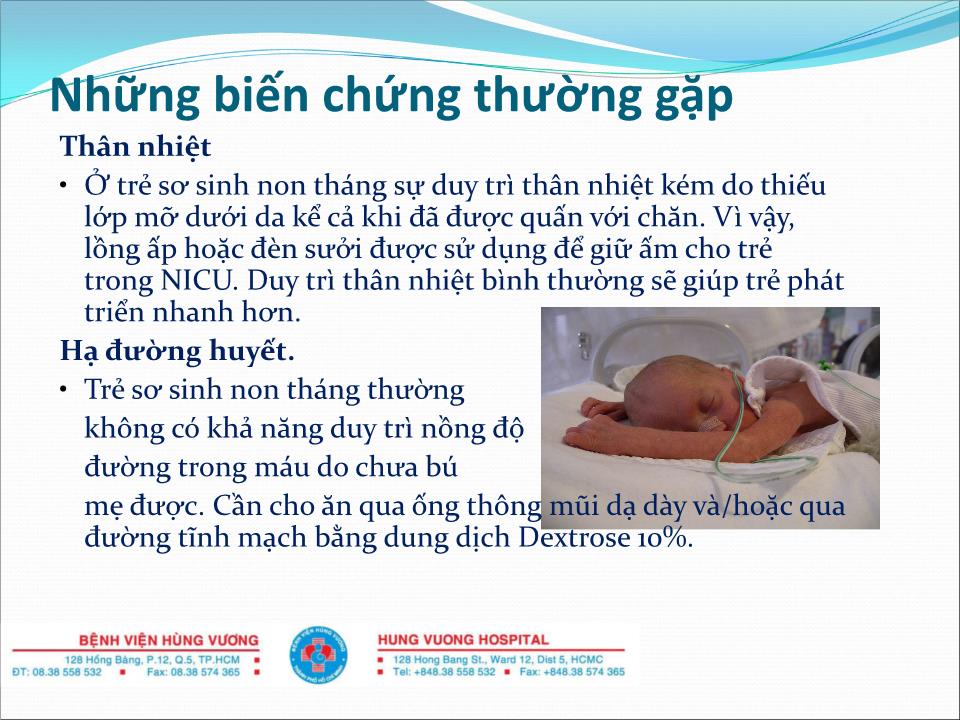 Bài giảng Chăm sóc trẻ sinh non trang 4