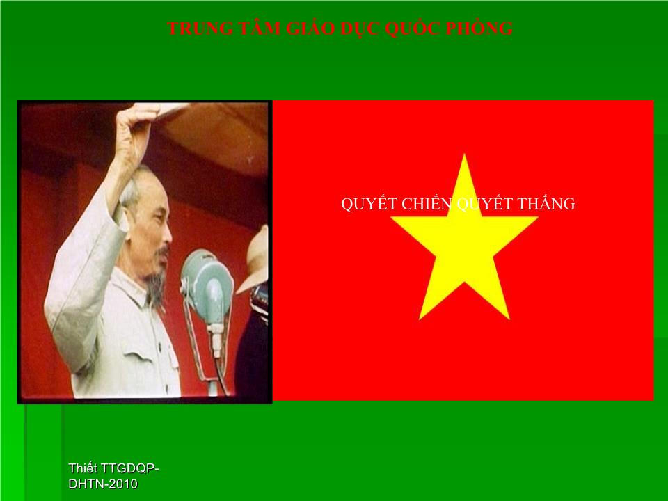 Bài giảng Giáo dục quốc phòng, an ninh - Bài: Xây dựng lực lượng vũ trang nhân dân Việt Nam - Phương Bá Triết trang 1