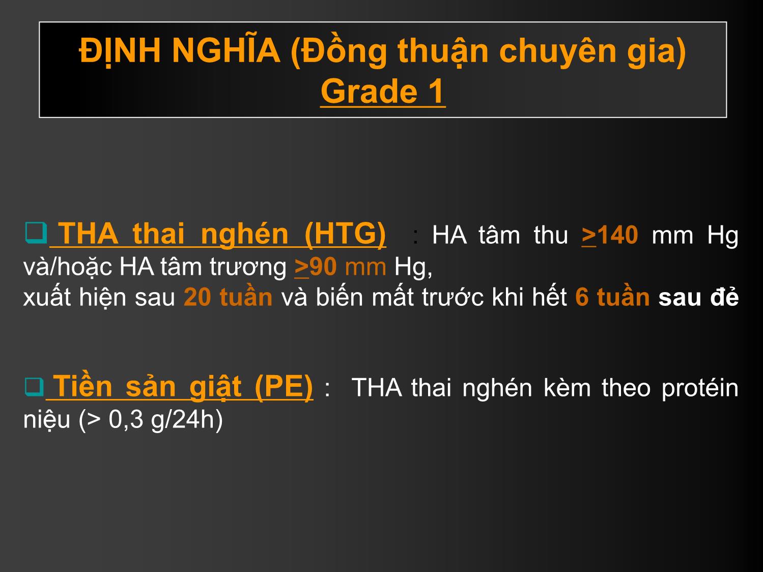 Bài giảng Thái độ xử trí tiền sản giật và những biến chứng trang 5