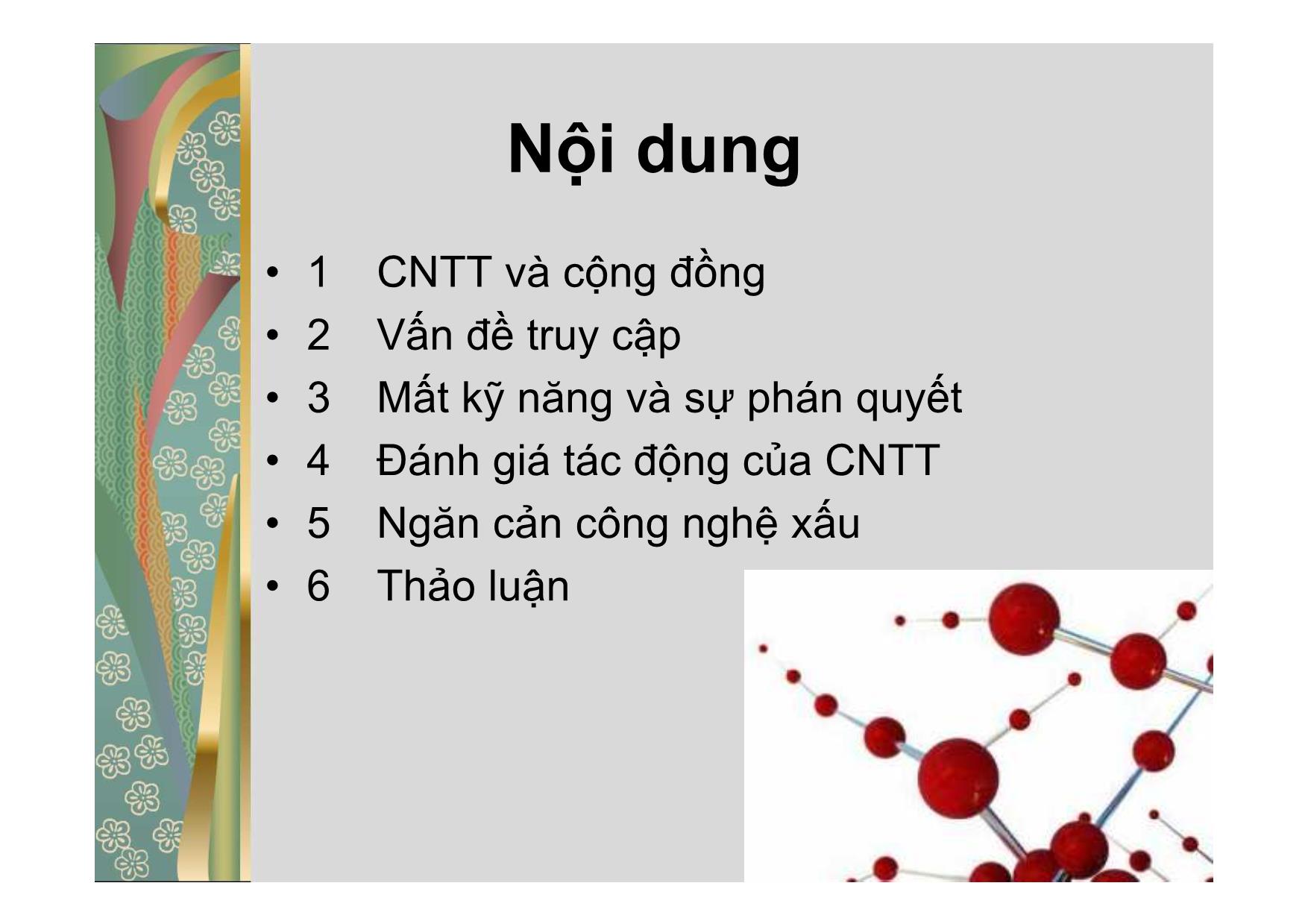 Bài giảng Các vấn đề xã hội của công nghệ thông tin - Lecture 1 - Đào Nam Anh trang 2