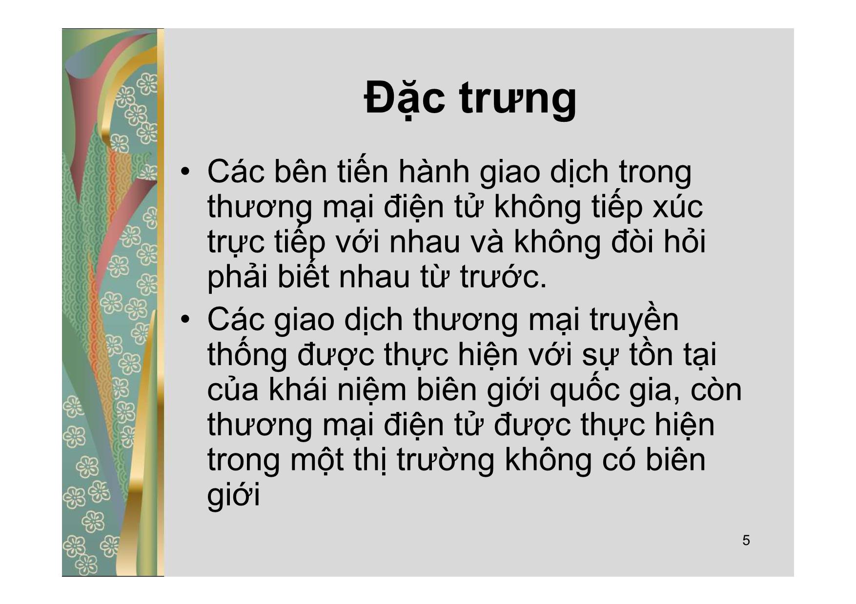 Bài giảng Các vấn đề xã hội của công nghệ thông tin - Lecture 7: Kinh doanh trực tuyến - Đào Nam Anh trang 5