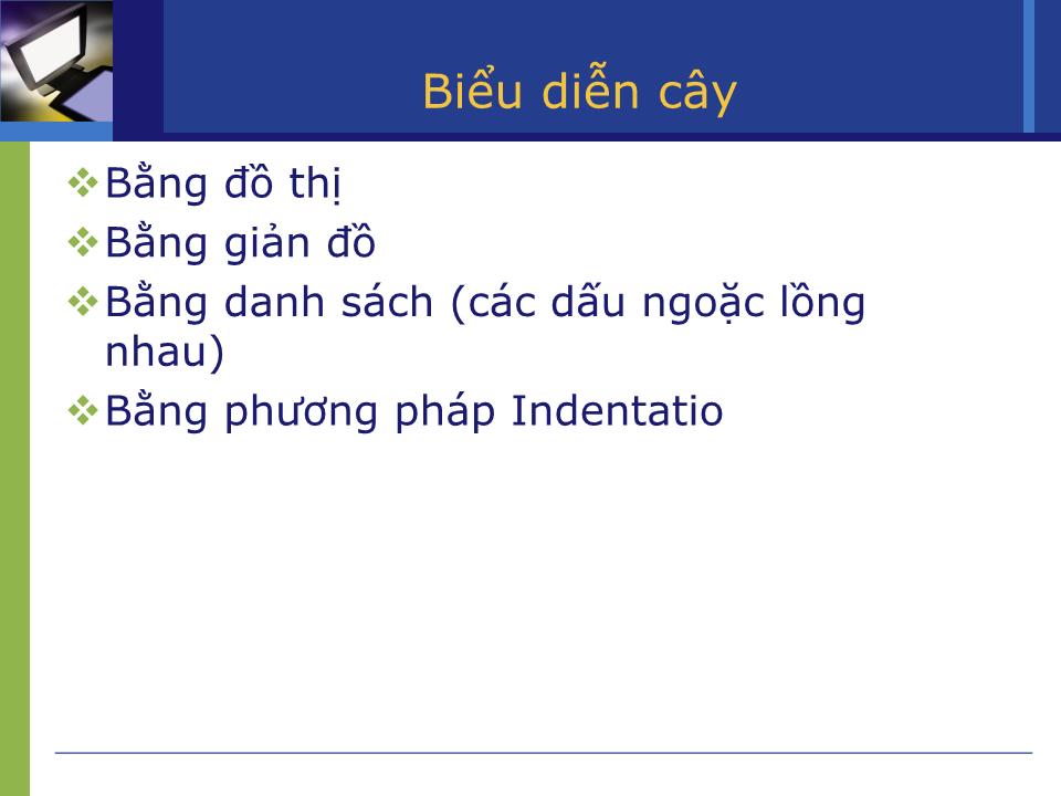 Bài giảng Cấu trúc dữ liệu và giải thuật - Chương 4: Cây - Phạm Thanh An trang 5