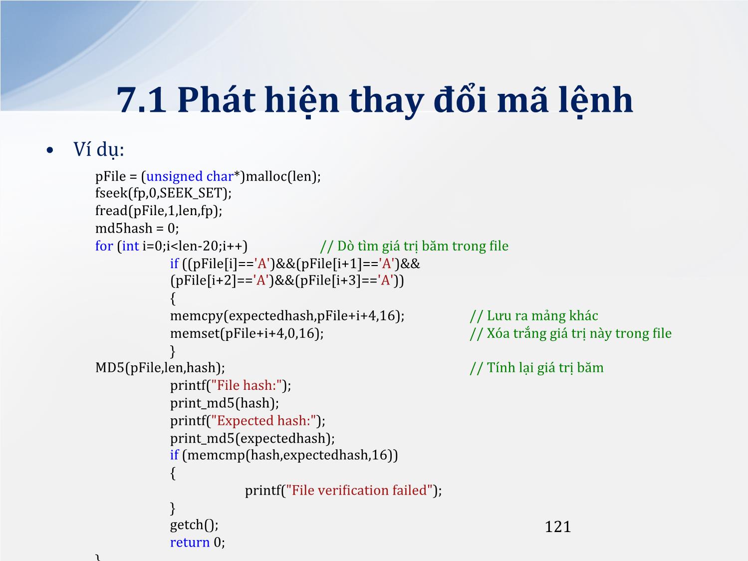 Bài giảng Lập trình an toàn - Chương 7: Anti. Tampering - Lương Ánh Hoàng trang 4