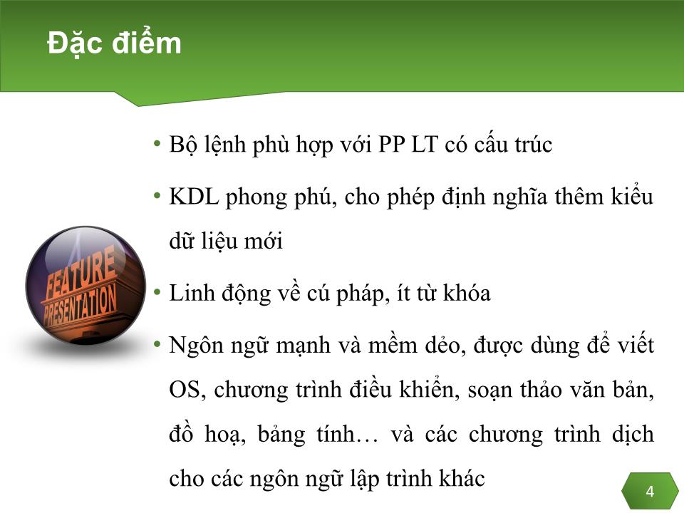 Bài giảng Lập trình C - Chương 2: Giới thiệu ngôn ngữ C - Trần Minh Thái trang 3