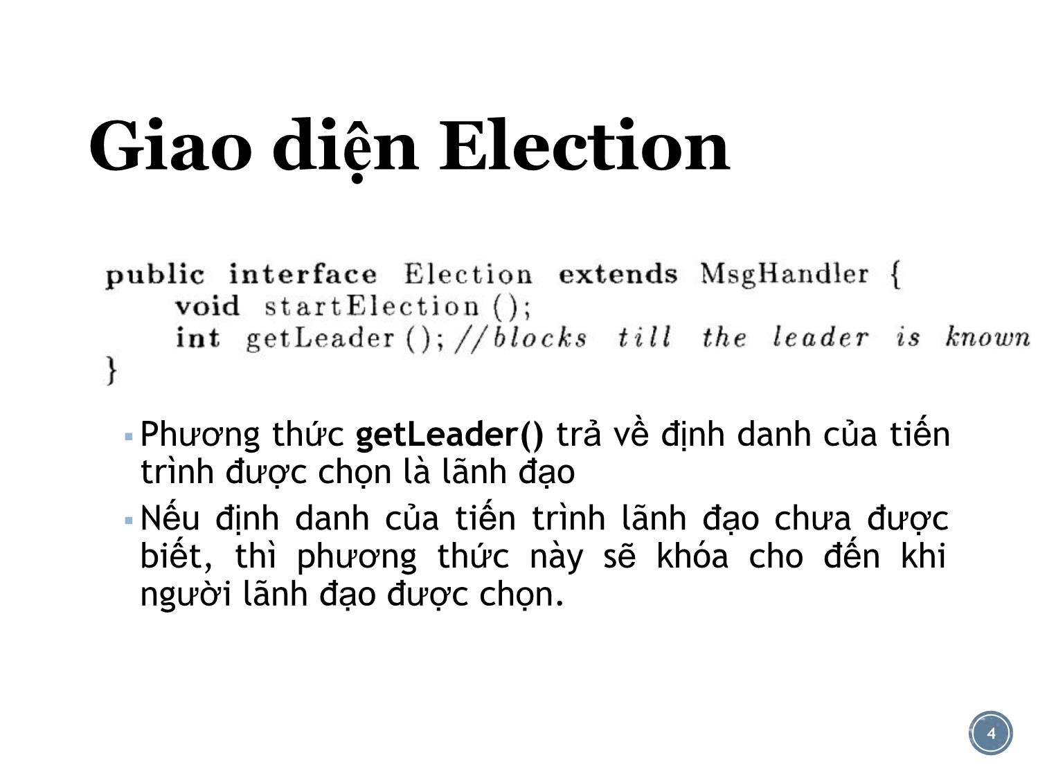 Bài giảng Lập trình đồng thời và phân tán - Bài 8: Bài toán bầu cử - Lê Nguyễn Tuấn Thành trang 4