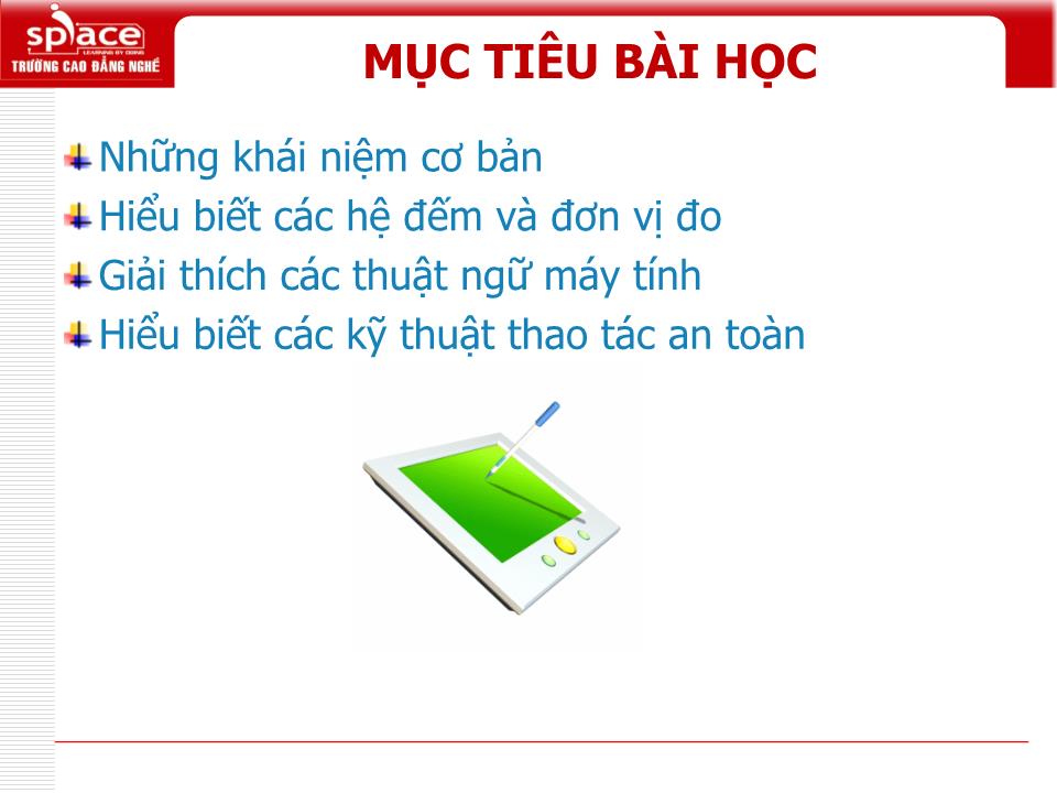 Bài giảng môn Phần cứng máy tính - Bài 1: Tổng quan phần cứng máy tính trang 2