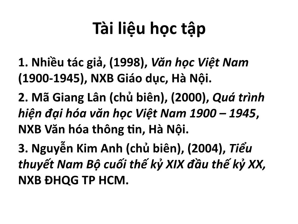 Bài giảng Một số tác giả, tác phẩm như là hiện tượng trong đời sống văn học hiện đại Việt Nam trang 1