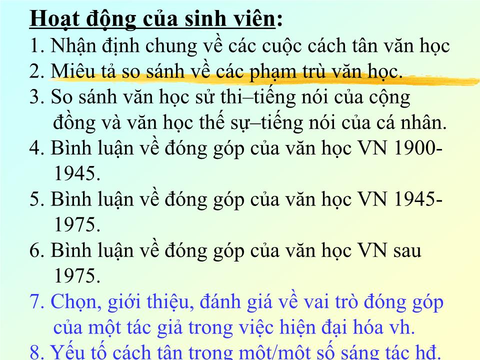 Bài giảng Quá trình hiện Đại hóa Văn học quốc ngữ Việt Nam trang 2