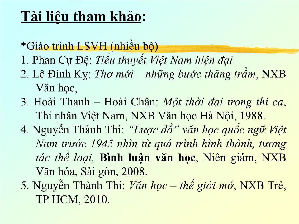 Bài giảng Quá trình hiện Đại hóa Văn học quốc ngữ Việt Nam trang 5