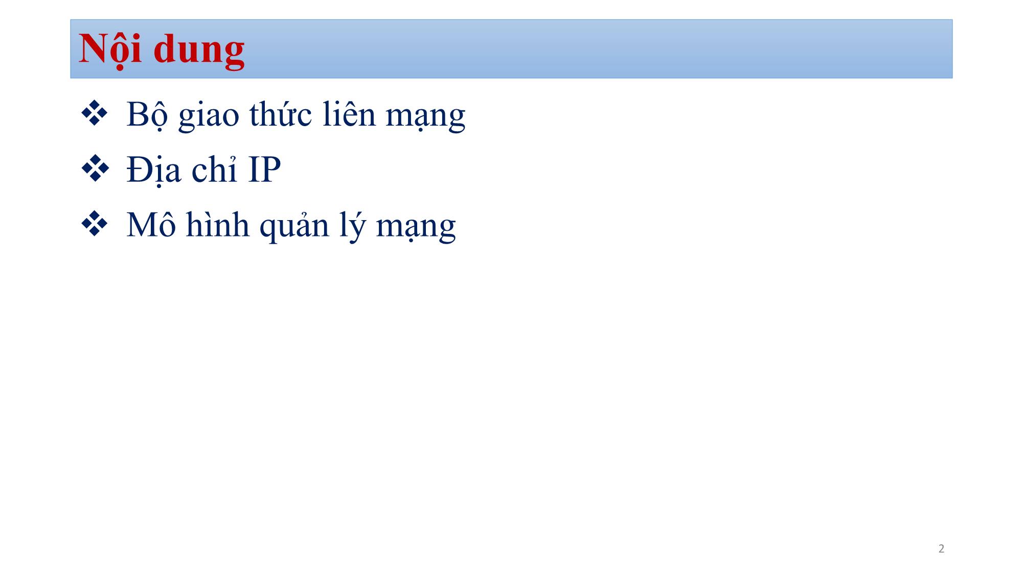 Bài giảng Quản trị mạng Microsoft Windows - Mô hình quản lý mạng - Bùi Minh Quân trang 2