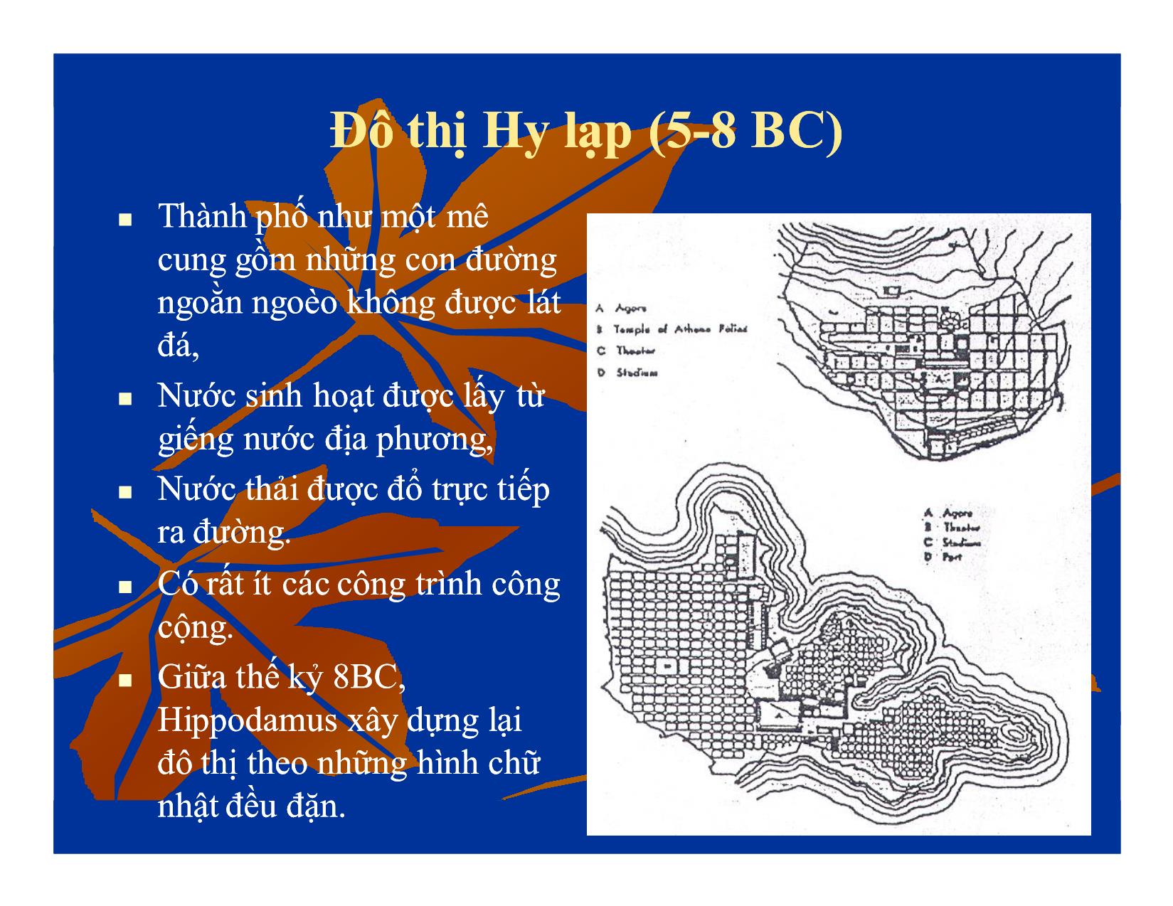 Bài giảng Quy hoạch đô thị - Chương 2: Mô hình phát triển đô thị (Phần 1) trang 3