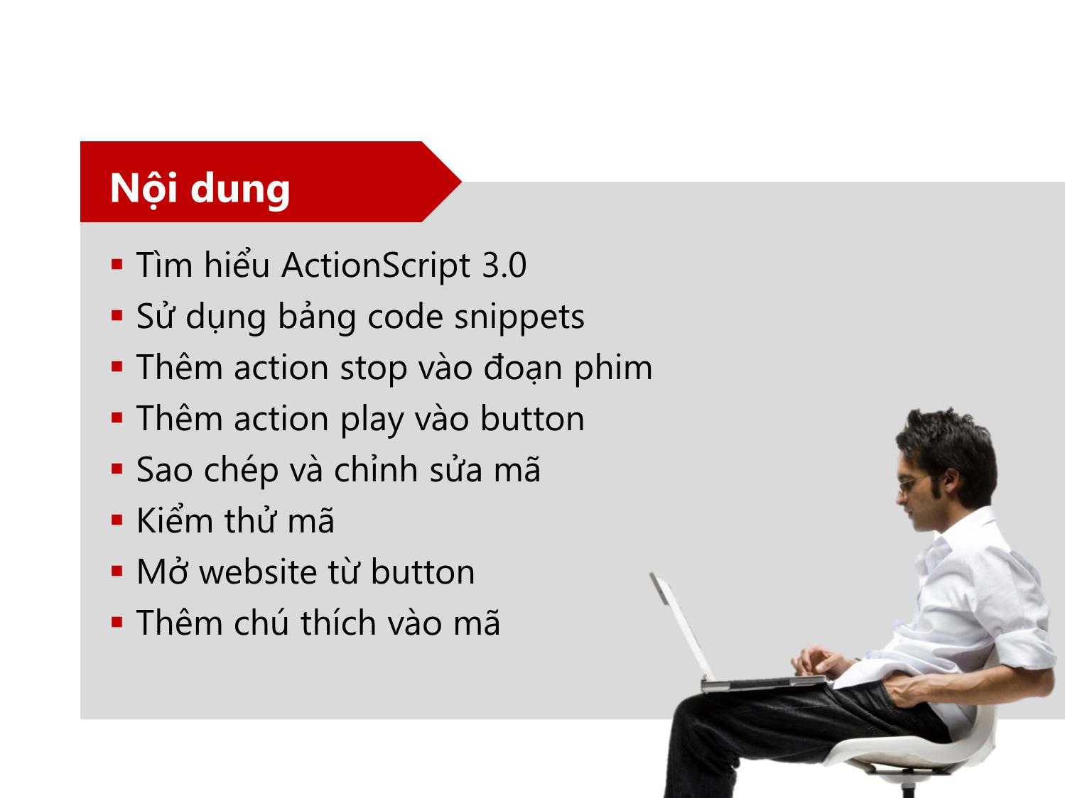 Bài giảng Thiết kế đa truyền thông với Adobe Flash CS6 - Học phần G trang 2