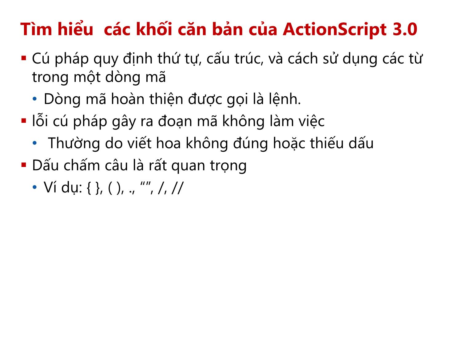 Bài giảng Thiết kế đa truyền thông với Adobe Flash CS6 - Học phần G trang 4