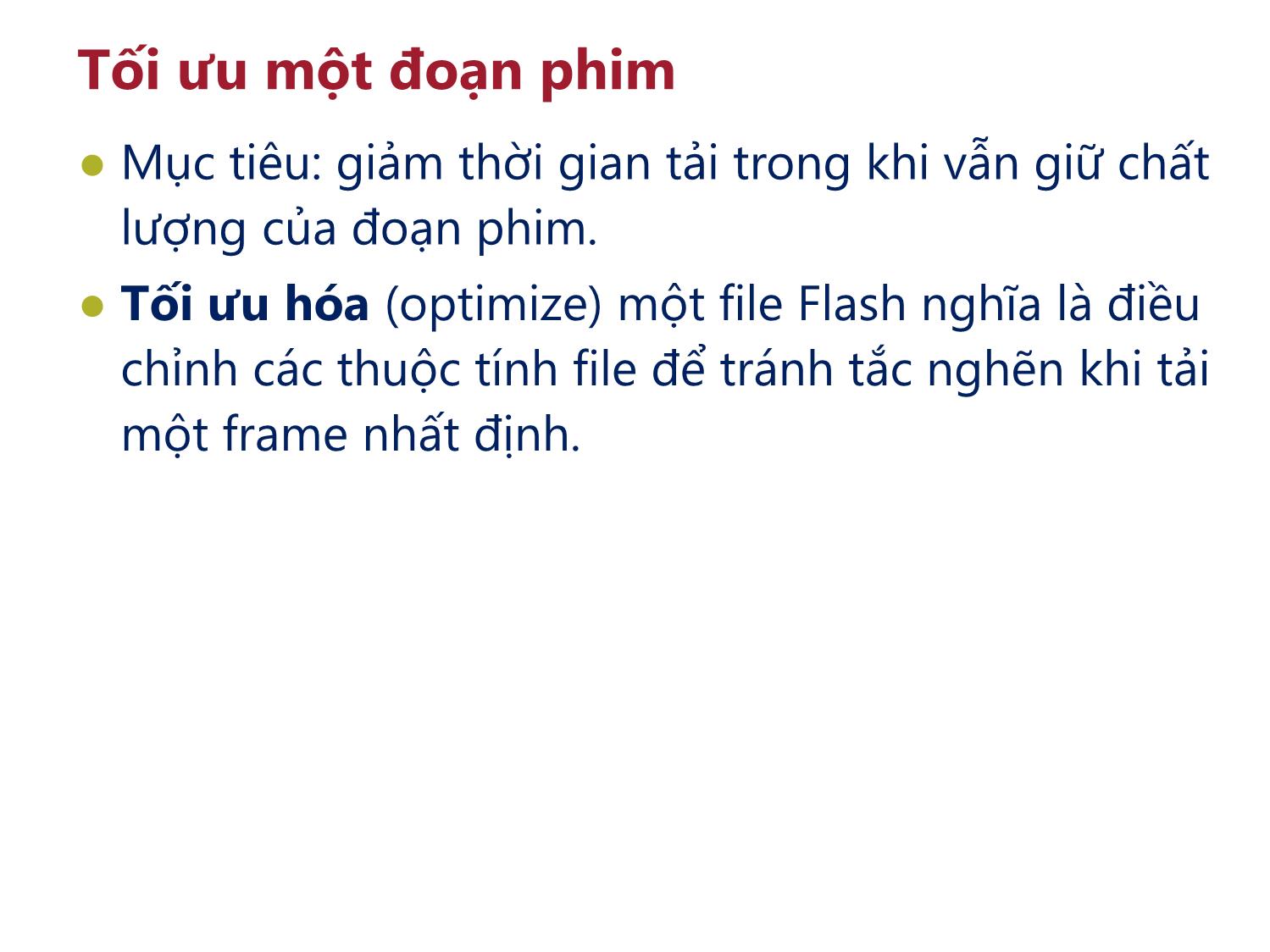 Bài giảng Thiết kế đa truyền thông với Adobe Flash CS6 - Học phần E trang 5