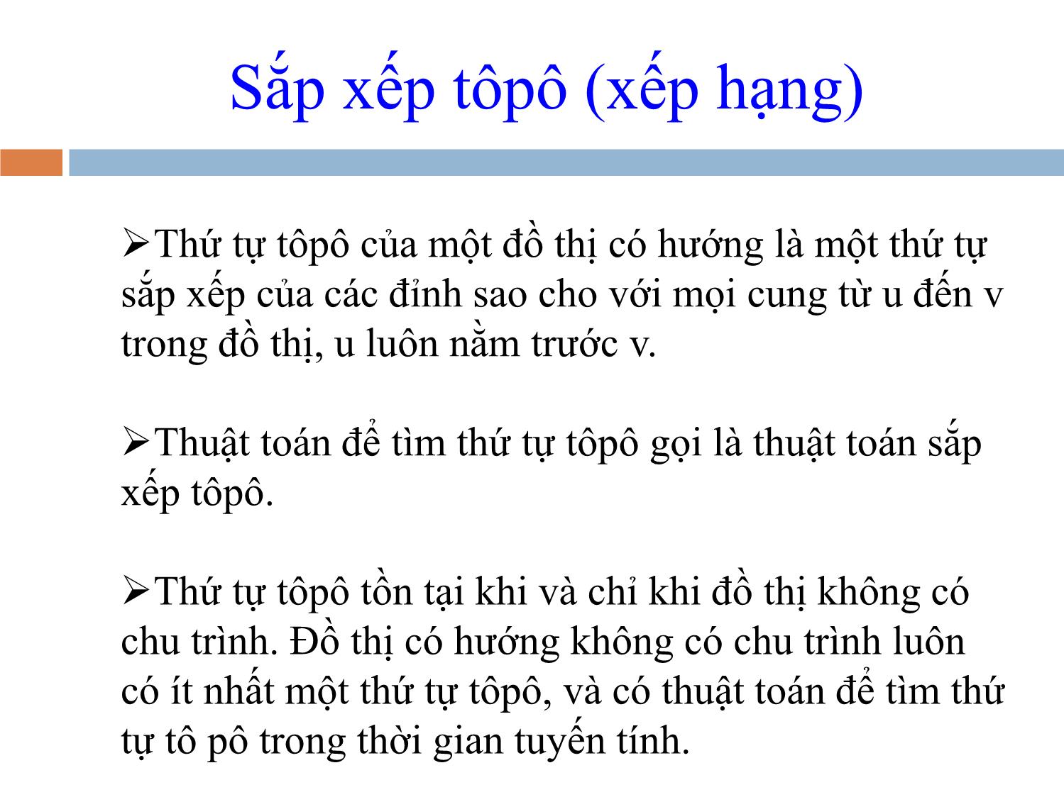 Bài giảng Toán rời rạc (Phần 2) - Trần Nguyễn Minh Thư trang 3