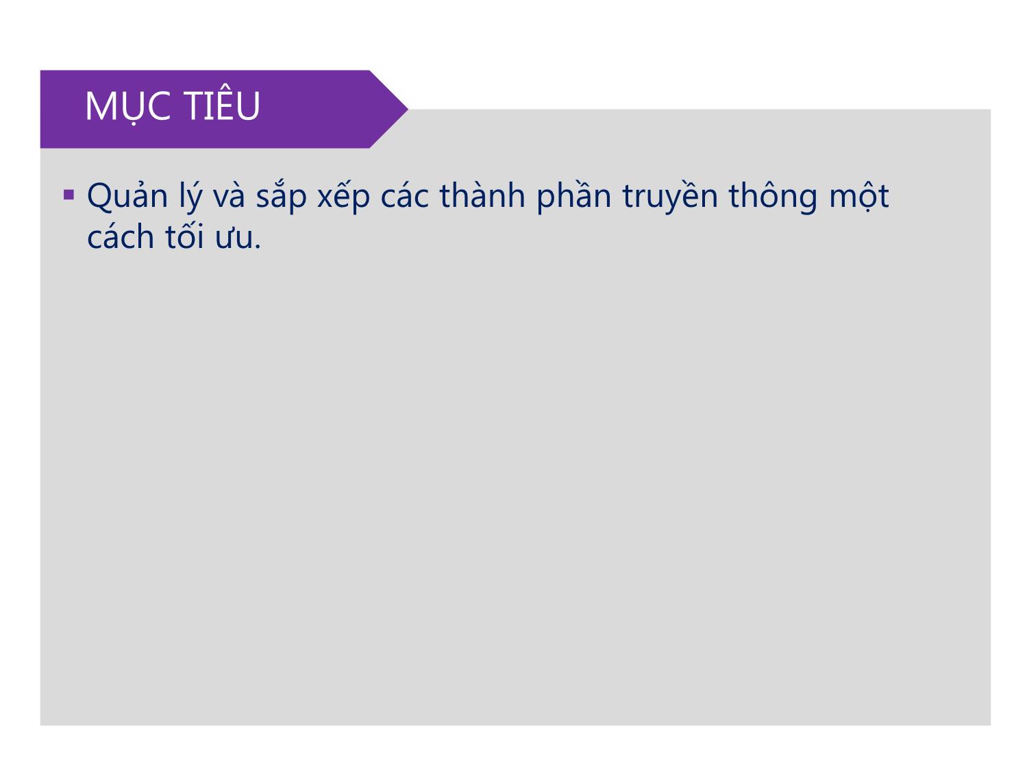 Bài giảng Xử lý kỹ xảo với After Effect Cs6 - Bài 2: Quản lý các đối tượng truyền thông trang 2