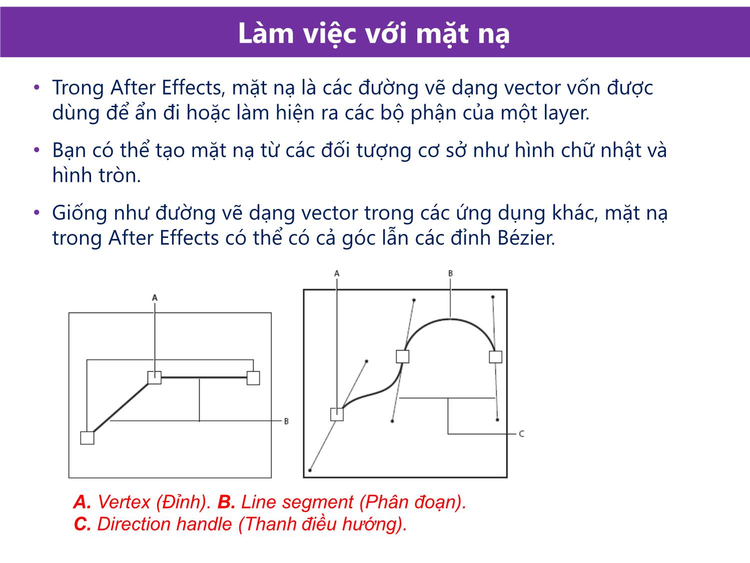 Bài giảng Xử lý kỹ xảo với After Effect Cs6 - Bài 4: Làm việc với mặt nạ (Mask), Track Mattes, và Keys (Tách nền) trang 4