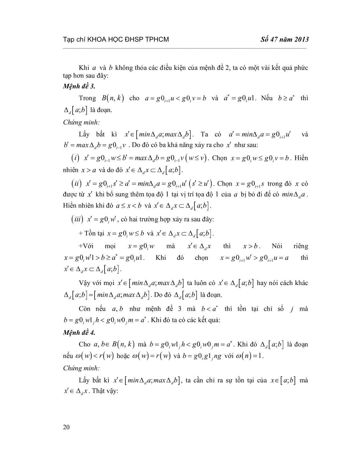 Bóng khuyết của một đoạn trong Poset các Vecto Boole trang 4
