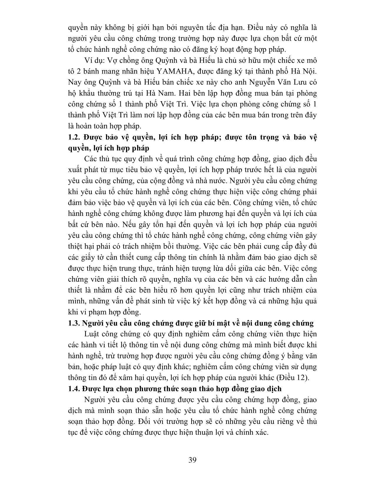 Giáo trình Công chứng và chứng thực (Phần 2) trang 3