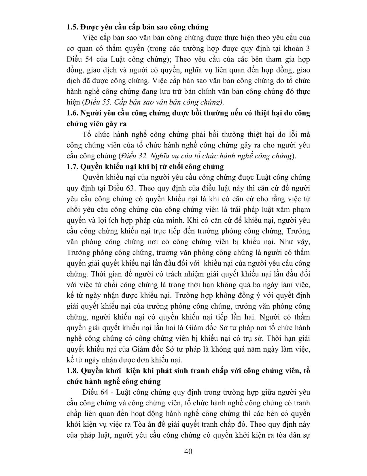Giáo trình Công chứng và chứng thực (Phần 2) trang 4