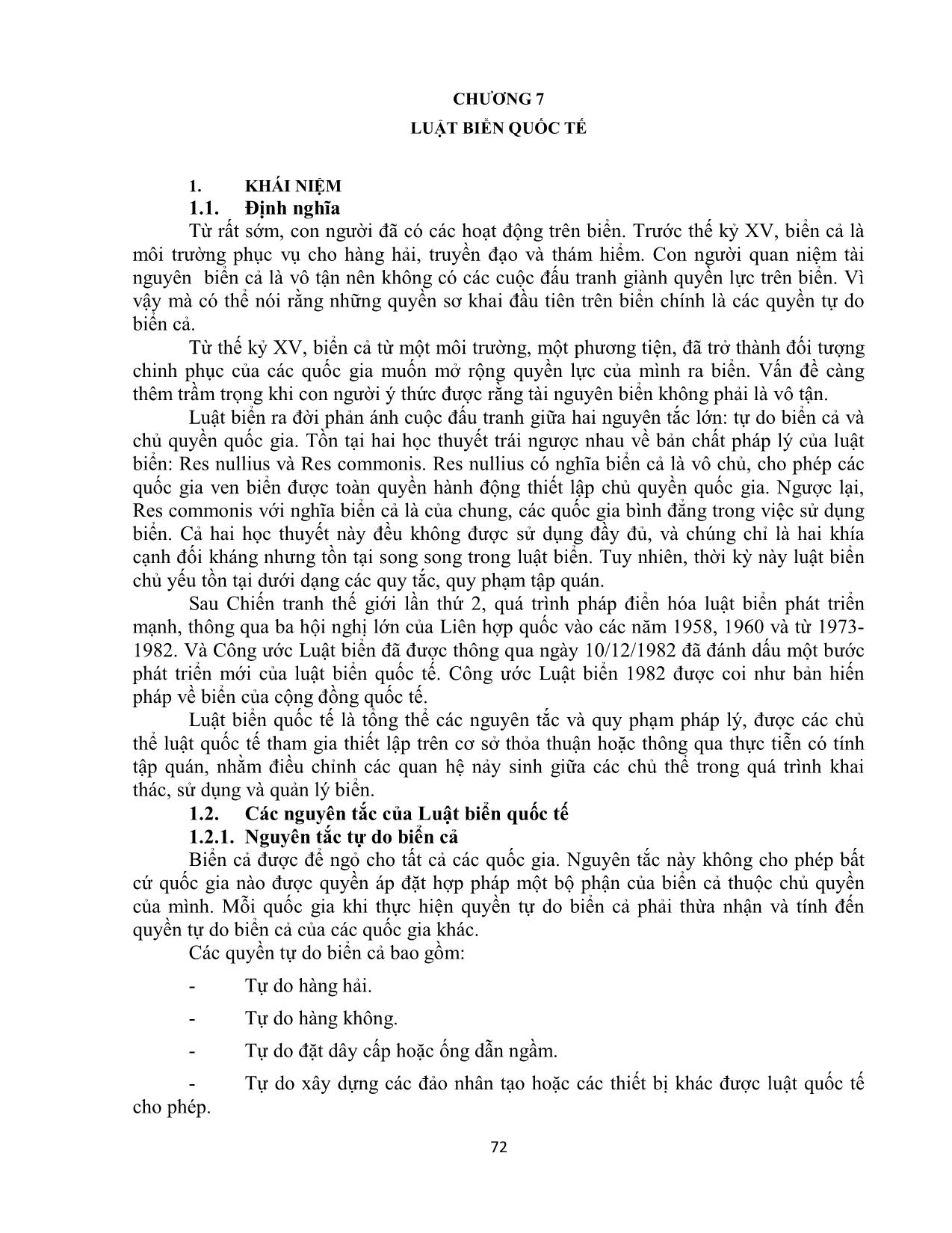 Giáo trình Công pháp quốc tế (Phần 2) trang 1