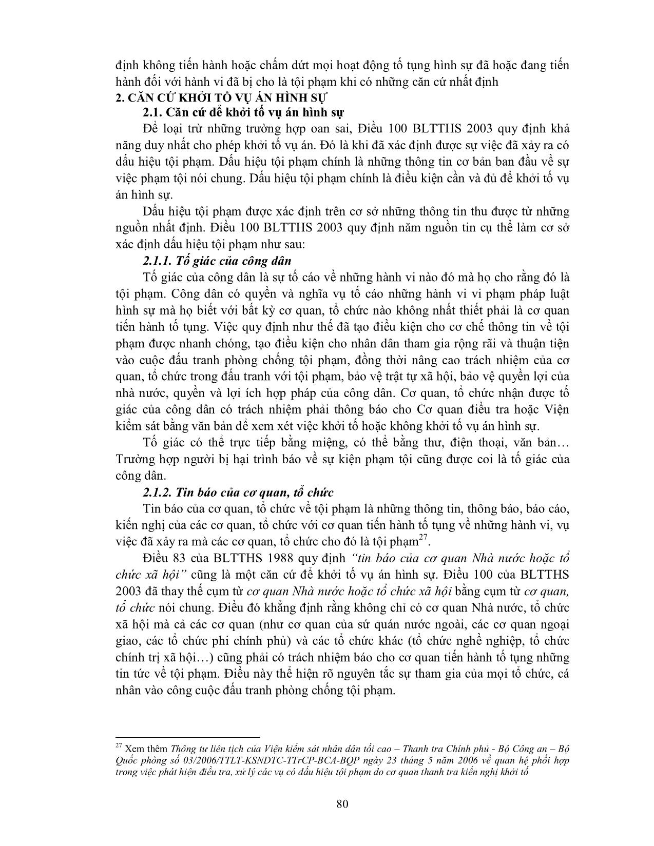Giáo trình Luật tố tụng hình sự (Phần 2) trang 3