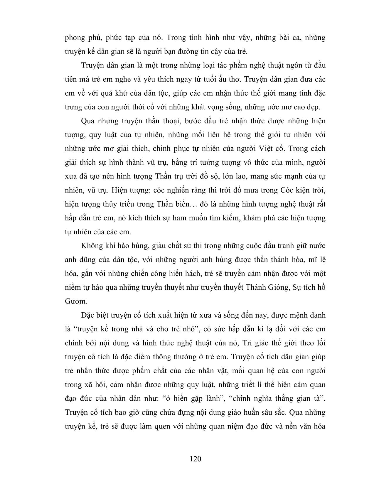 Giáo trình Phương pháp cho trẻ làm quen với tác phẩm văn học (Phần 2) trang 2