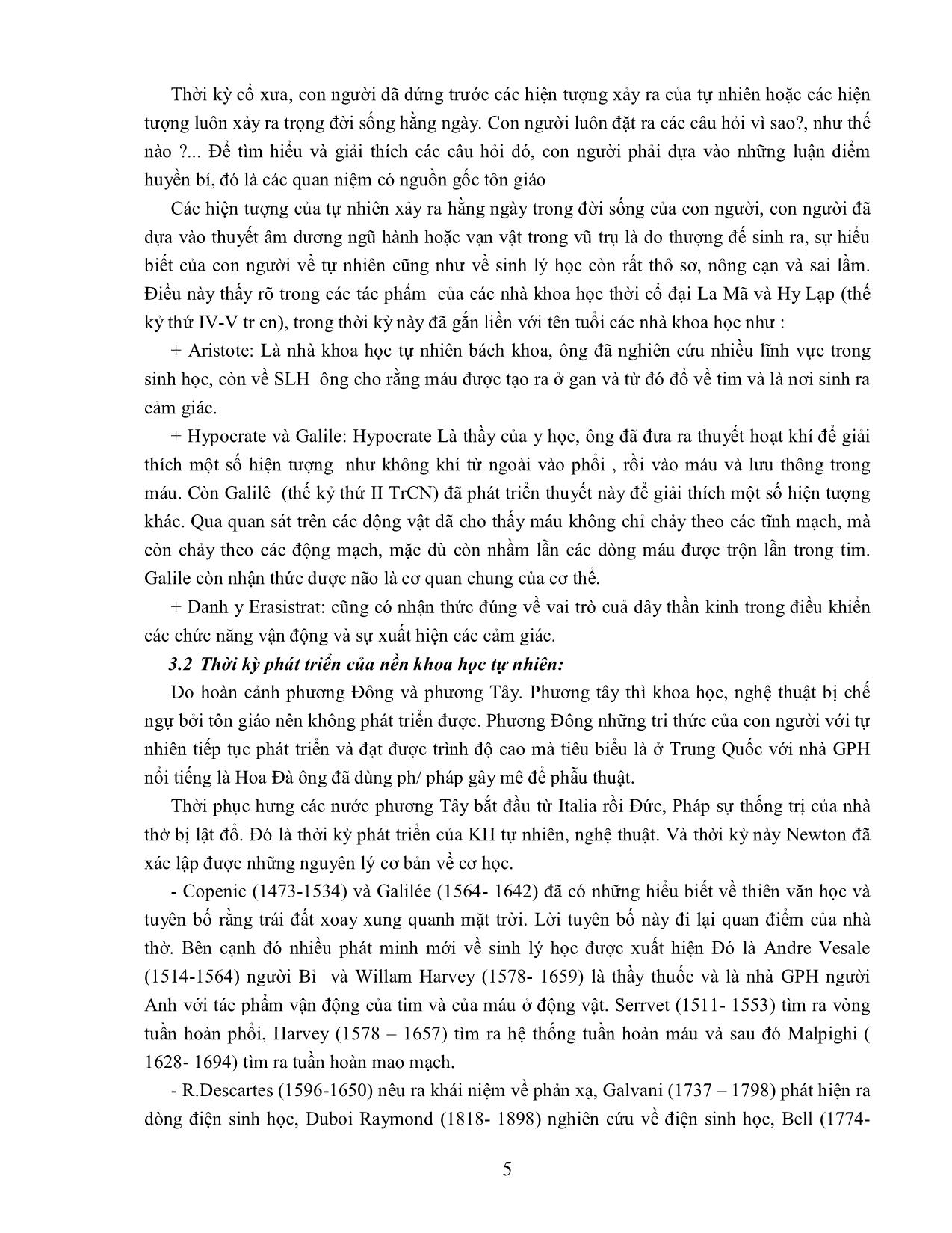 Giáo trình Sinh lý trẻ em (Phần 1) trang 5