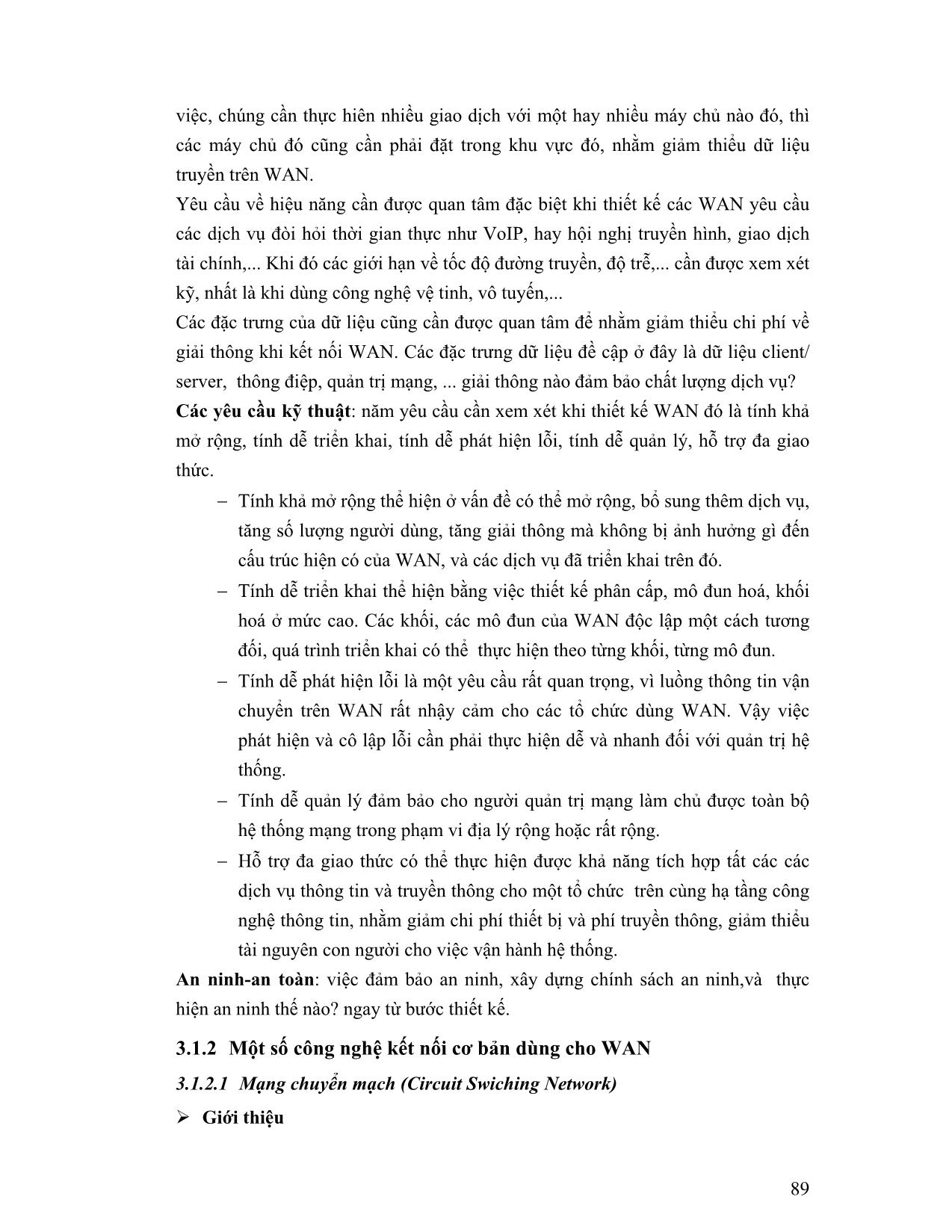 Giáo trình Thiết kế và xây dựng mạng Lan và Wan (Phần 2) trang 4