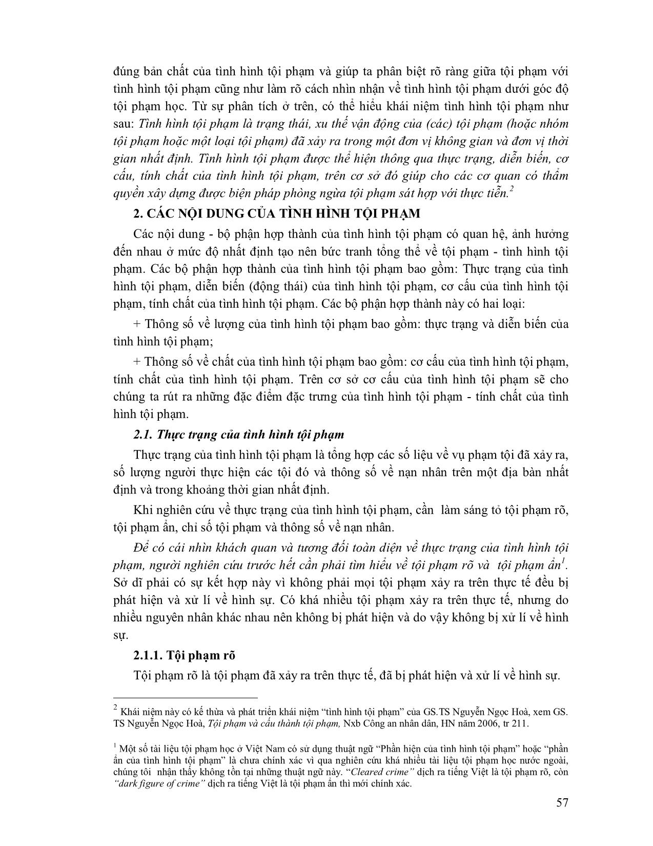 Giáo trình Tội phạm học (Phần 2) trang 2