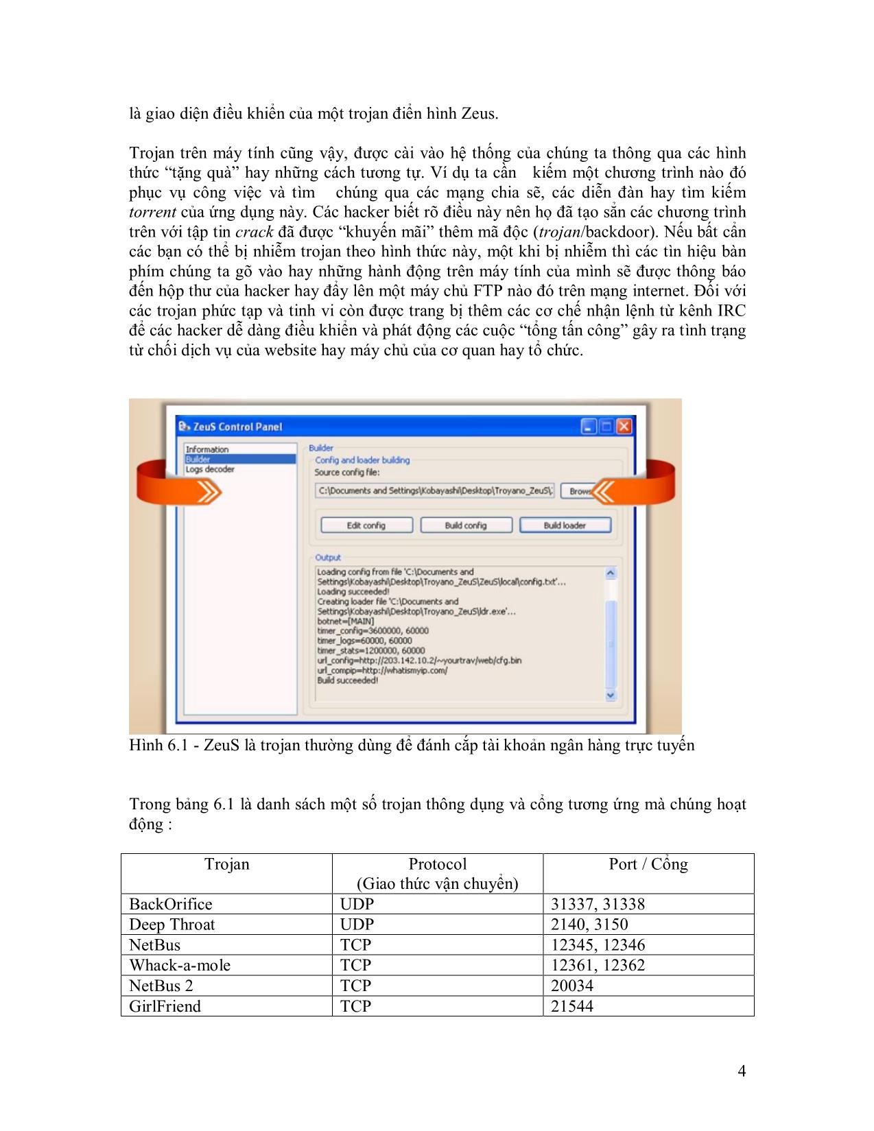 Module 6: Trojan và Backdoor trang 4