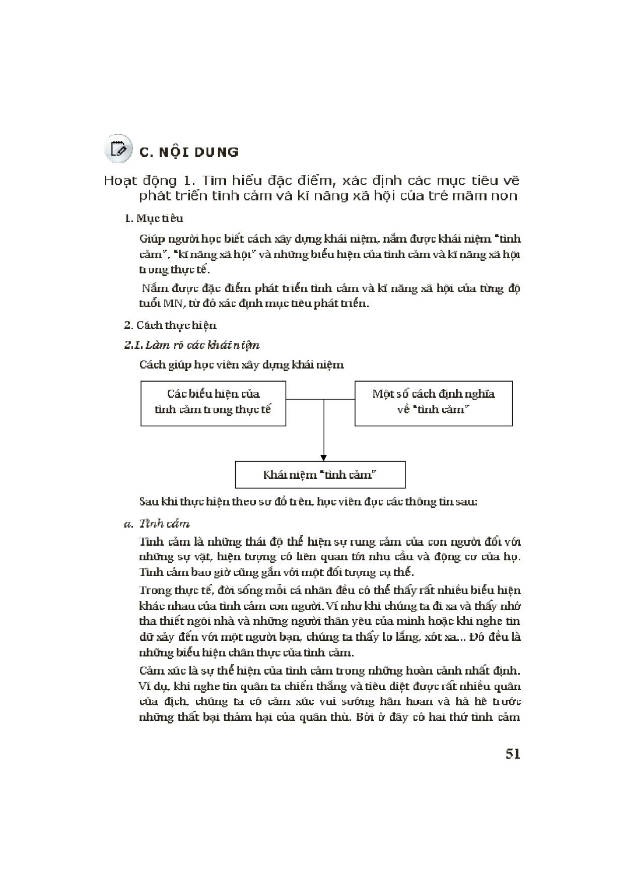 Module Mầm non 2: Đặc điểm phát triển tình cảm, kĩ năng xã hội, mục tiêu và kết quả mong đợi ở trẻ mầm non về tình cảm, kĩ năng xã hội trang 3