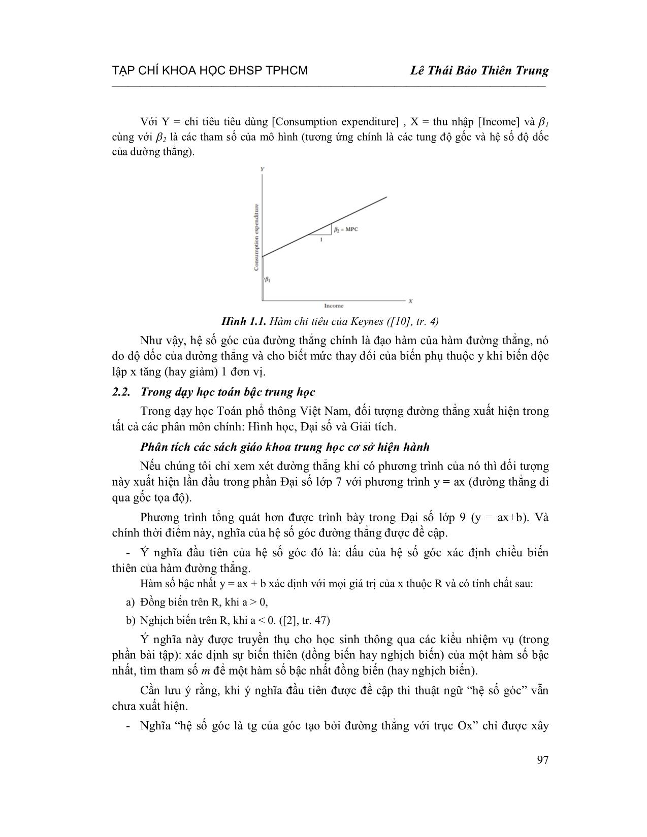 Một số tri thức toán Phổ thông trong Kinh tế lượng trang 3