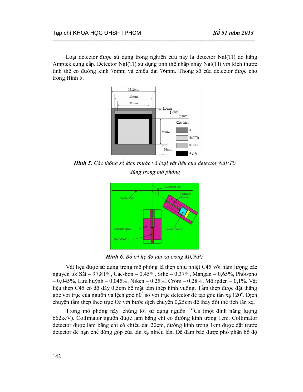 Nghiên cứu sự phụ thuộc cường độ chùm tia Gamma tán xạ ngược vào thể tích tán xạ bằng phương pháp Monte Carlo trang 5
