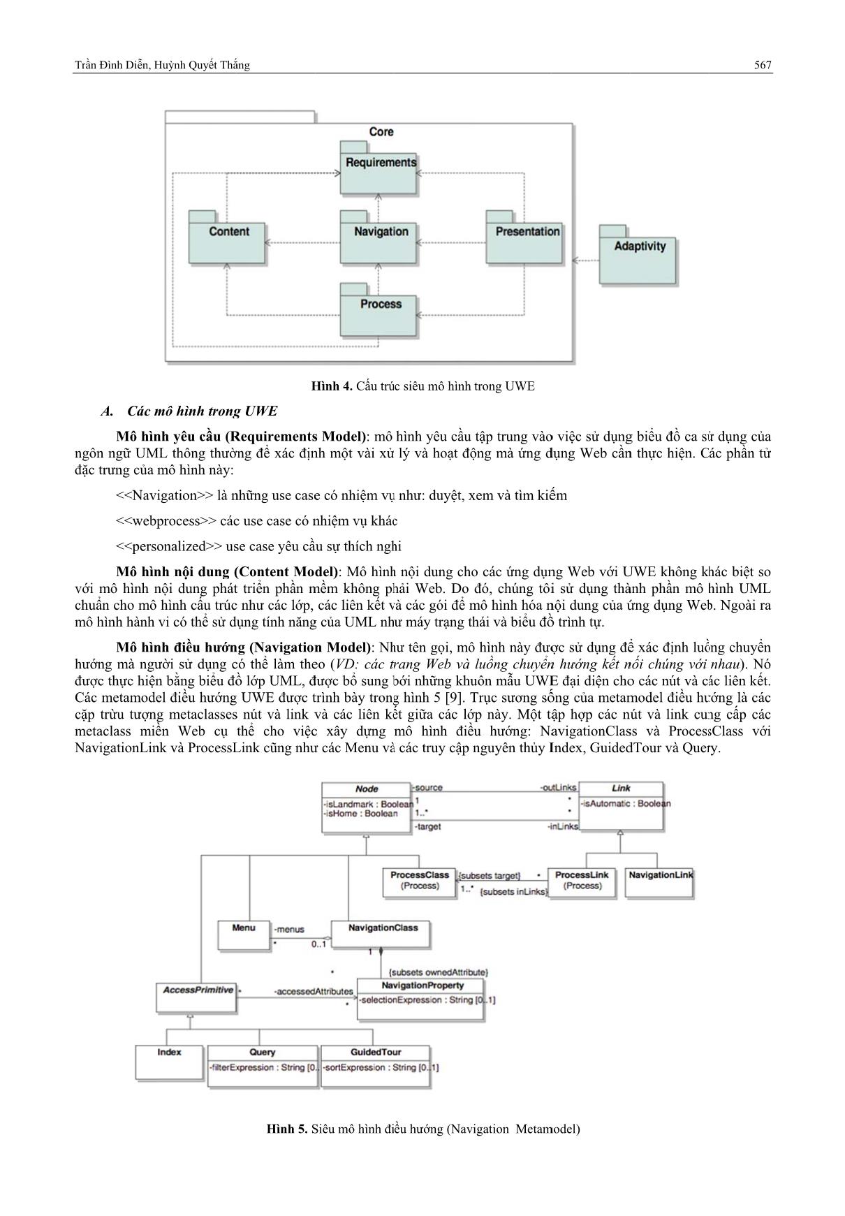 Phát triển ứng dụng Web hướng mô hình dụa trên kỹ thuật Web UWE trang 4
