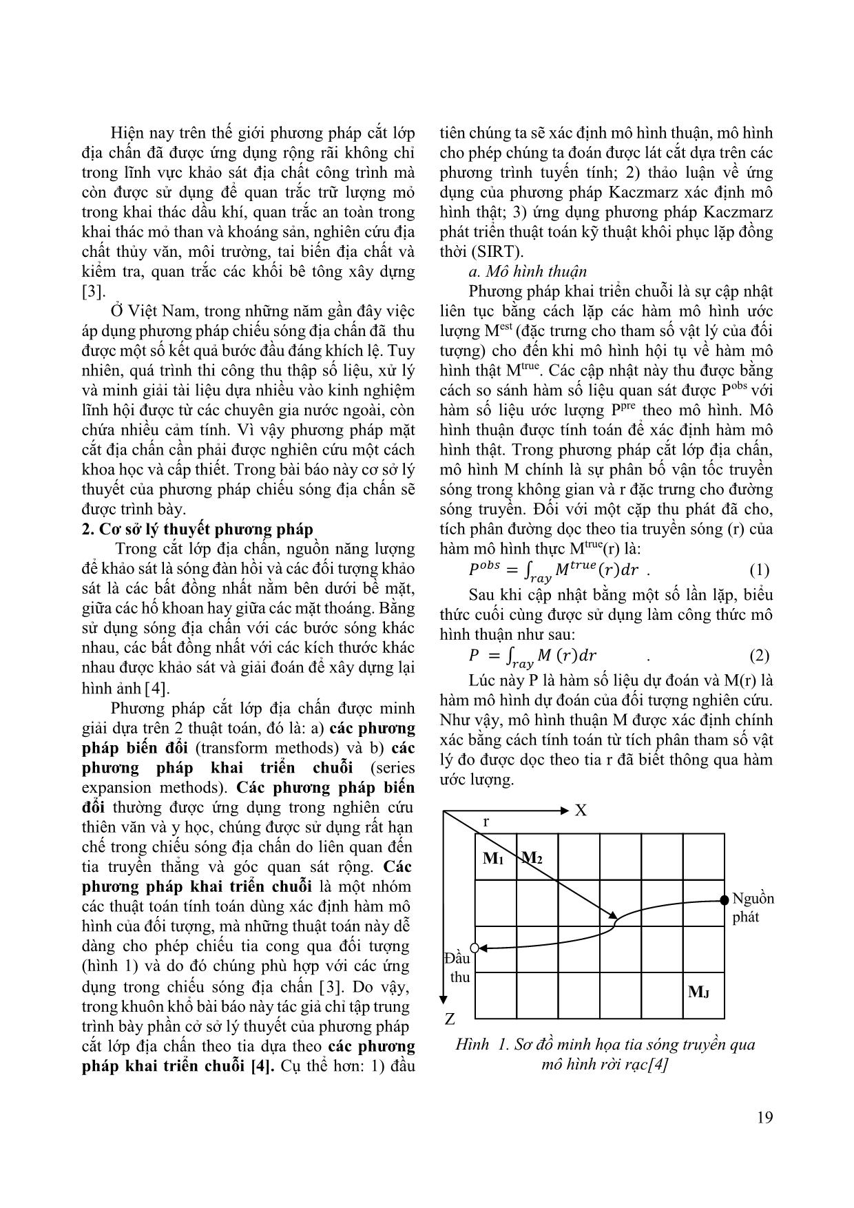 Phương pháp chiếu sóng địa chấn theo tia trang 2