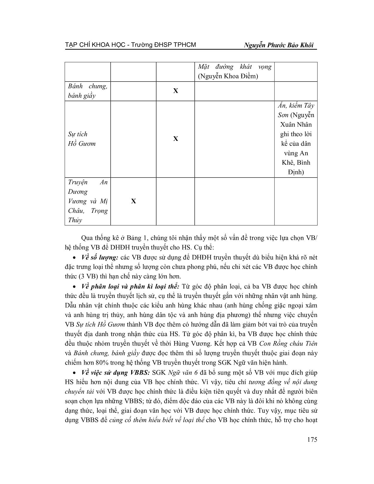 Sử dụng hệ thống văn bản trong dạy học đọc hiểu truyền thuyết trang 3