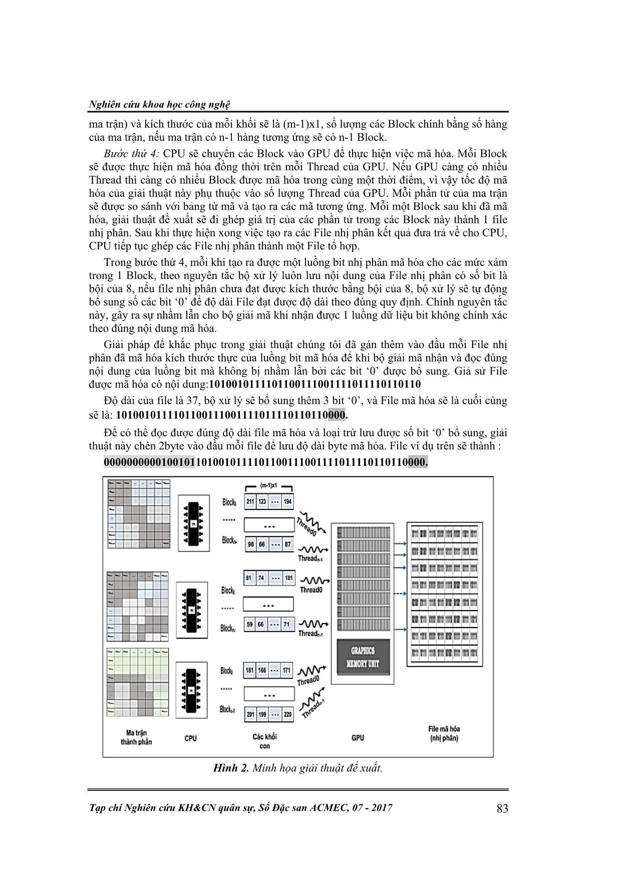 Tăng tốc độ giải thuật mã hóa Huffman cho nén ảnh số bằng GPU trang 4