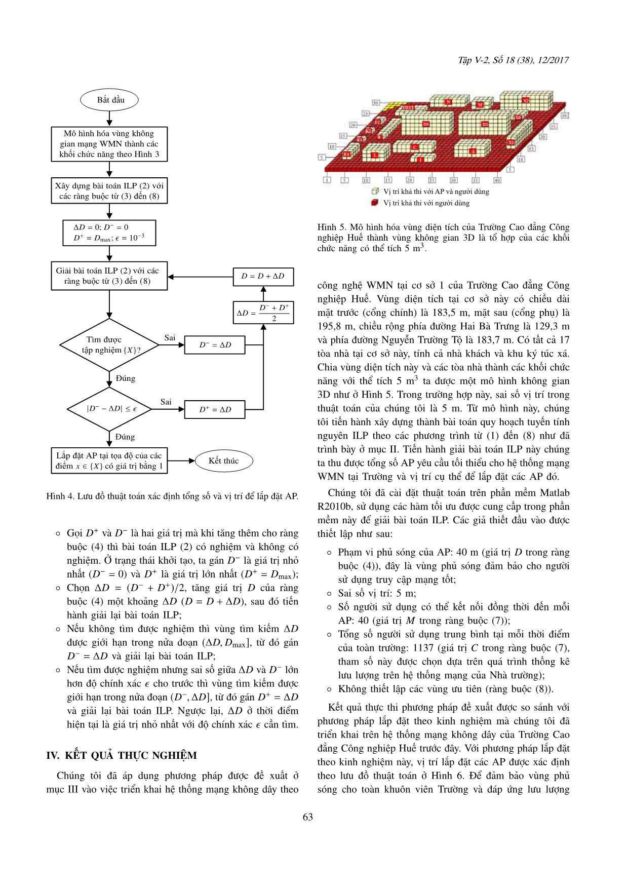Thiết kế tôpô mạng không dây hình lưới: Một phương pháp mới sử dụng bài toán quy hoạch tuyến tính nguyên trang 5
