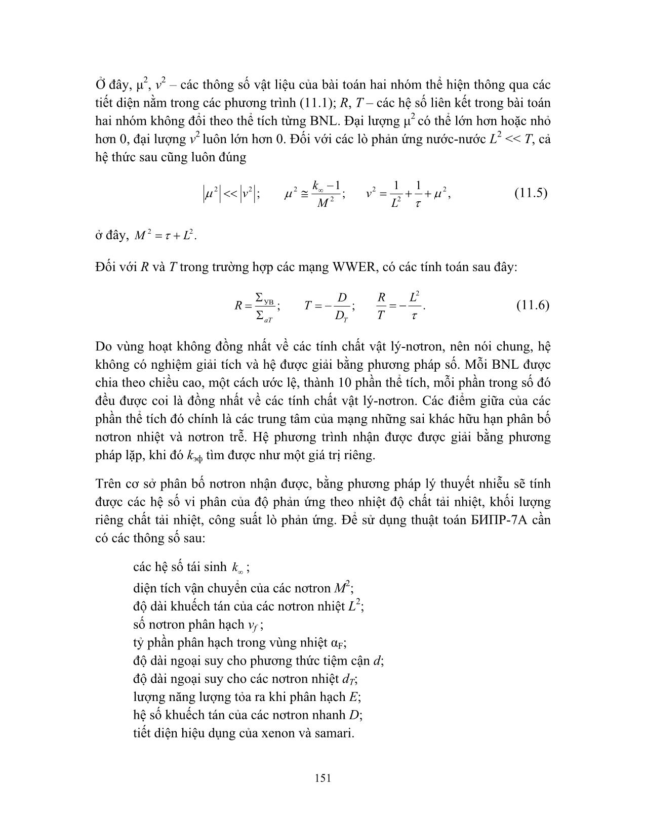 Vật lý lò phản ứng dùng cho nhân viên vận hành nhà máy điện hạt nhân (Phần 2) trang 4