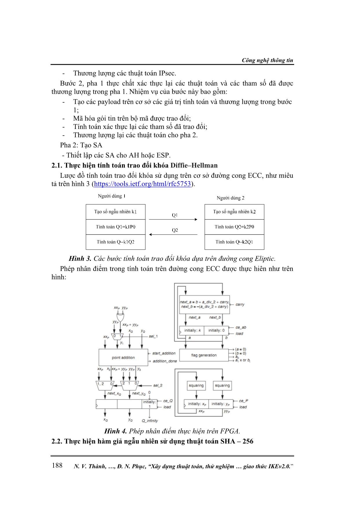 Xây dựng thuật toán, thử nghiệm đánh giá mô hình cứng hóa giao thức IKEv2.0 trang 3