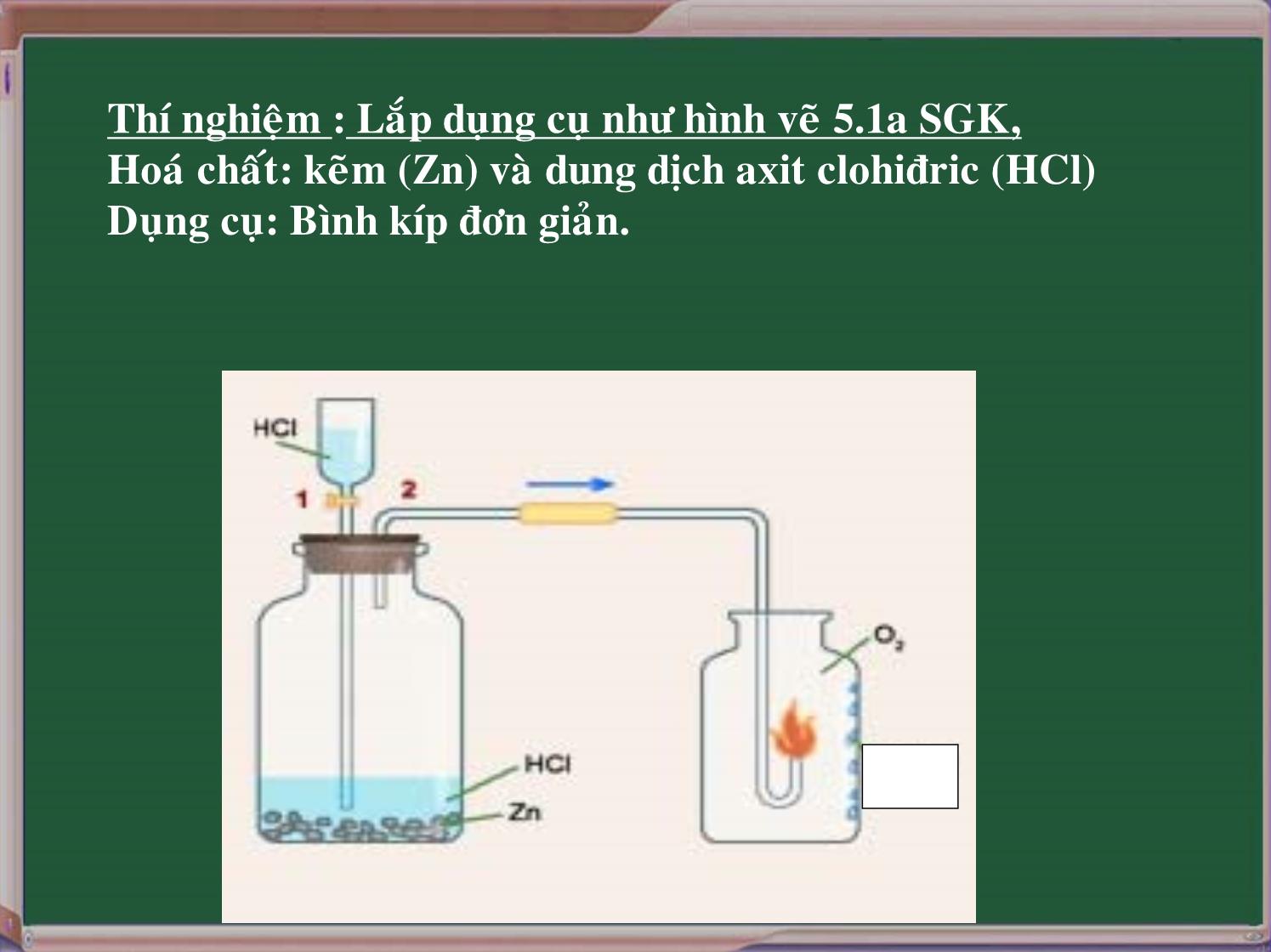 Bài giảng Hóa học Lớp 8 - Bài 31: Tính chất. ứng dụng của Hiđro trang 5