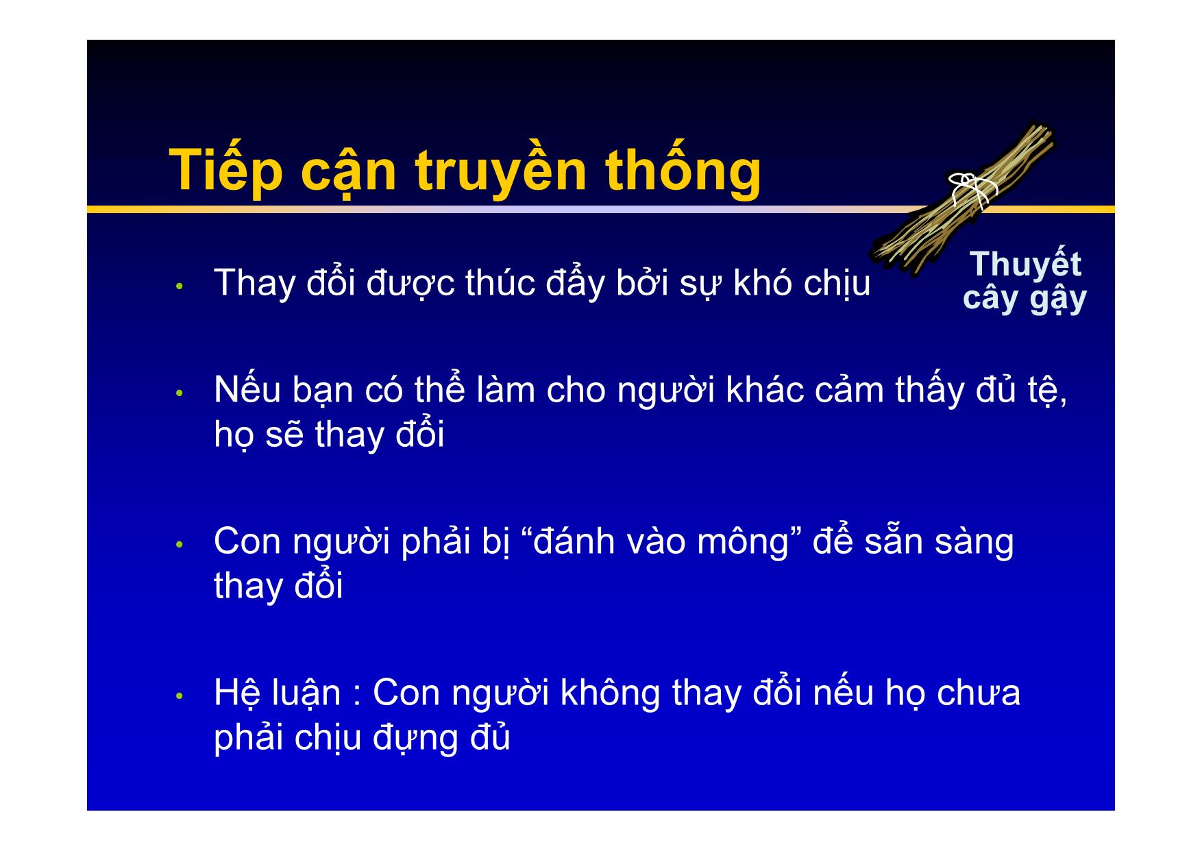 Bài giảng Thay đổi thông qua sử dụng phỏng vấn tạo động lực trang 4