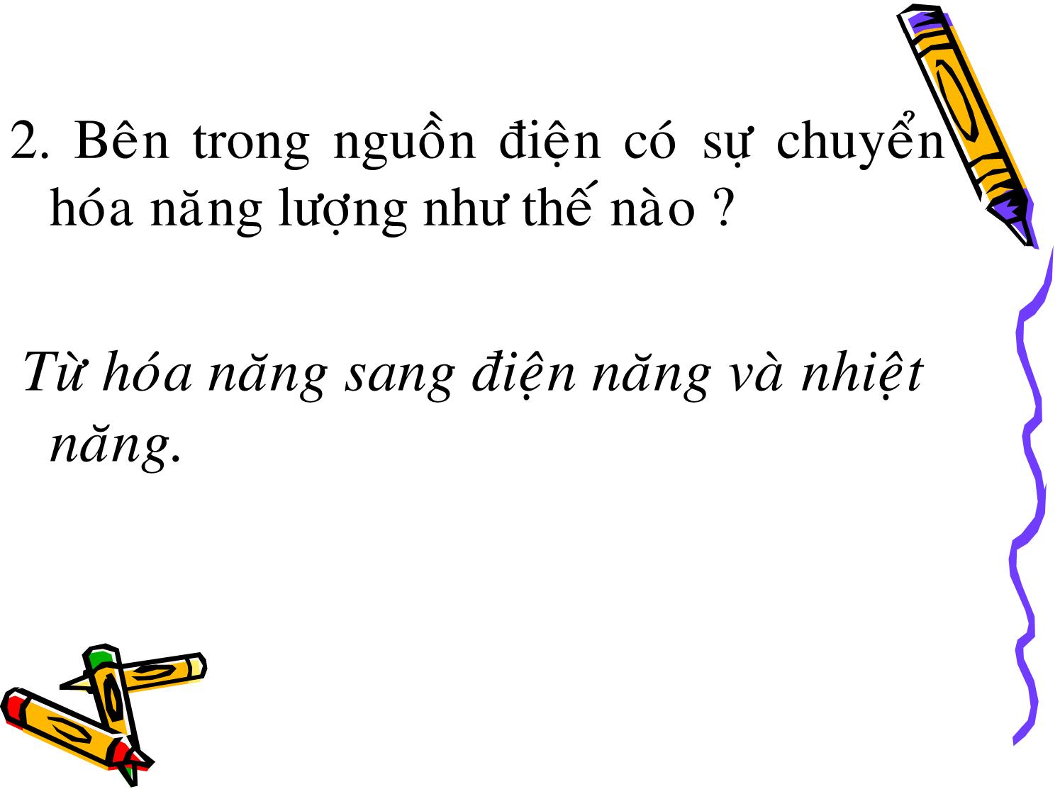 Bài giảng Vật lí Lớp 11 - Bài 8: Điện năng. Công suất điện trang 3