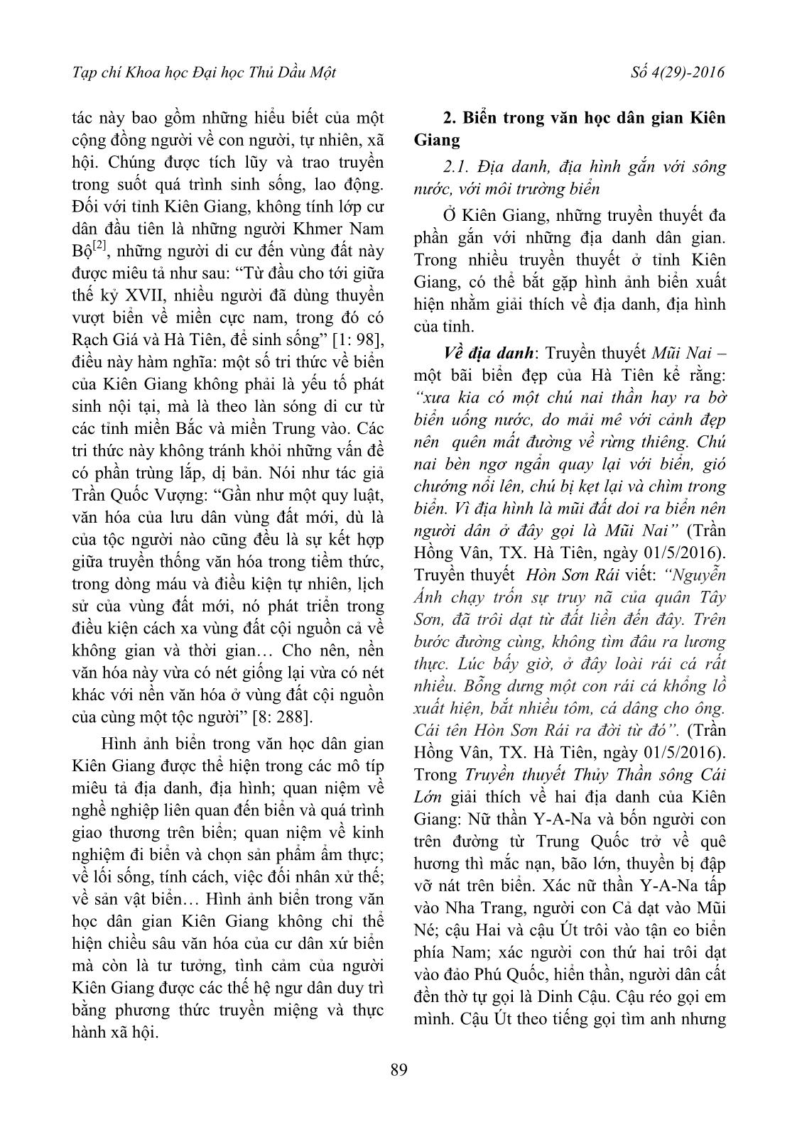 Biển trong văn học dân gian Kiên Giang trang 2