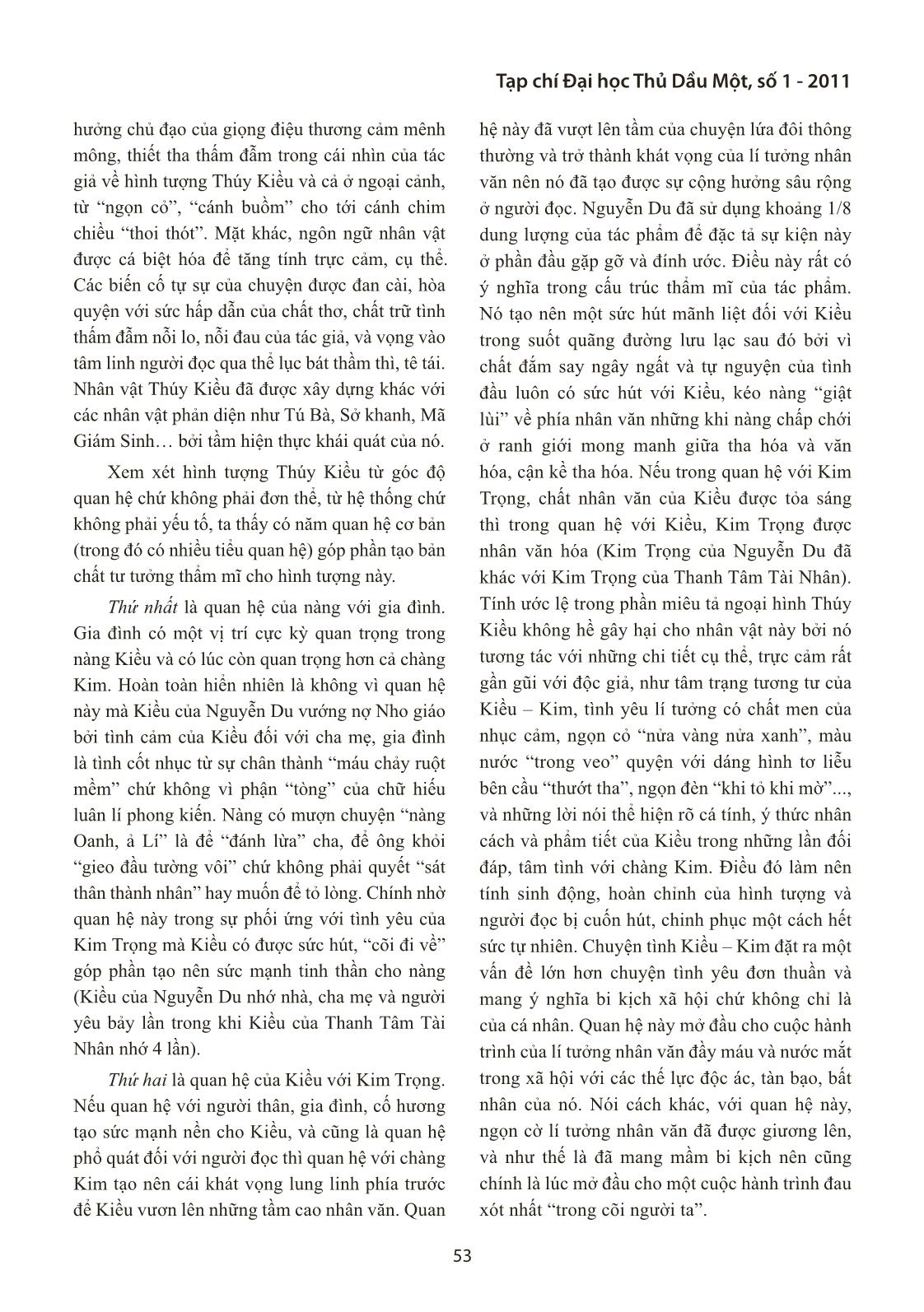 Đặc sắc trong điển hình Thúy Kiều của Nguyễn Du trang 5