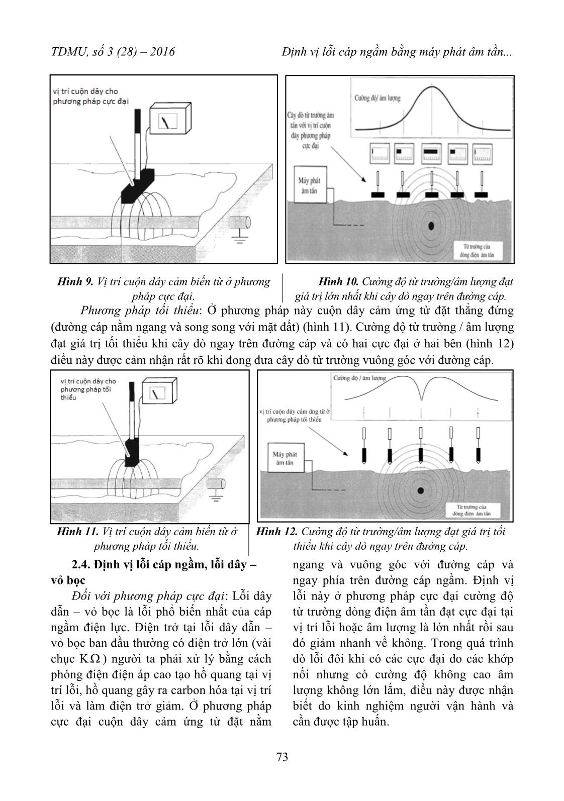 Định vị lỗi cáp ngầm bằng máy phát âm tần và cây dò từ trường trang 4