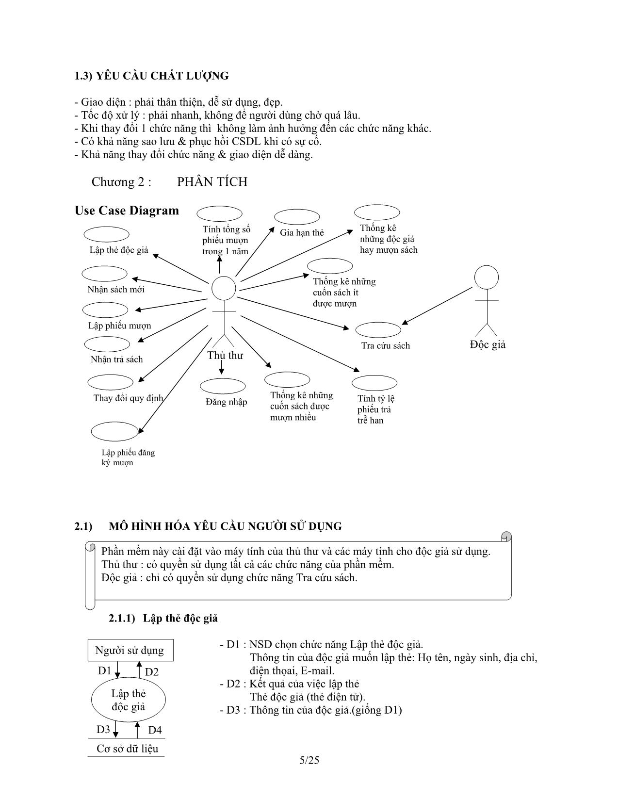Đồ án Xây dựng phần mềm hướng đối tượng - Phần mềm quản lí đối tượng trang 5