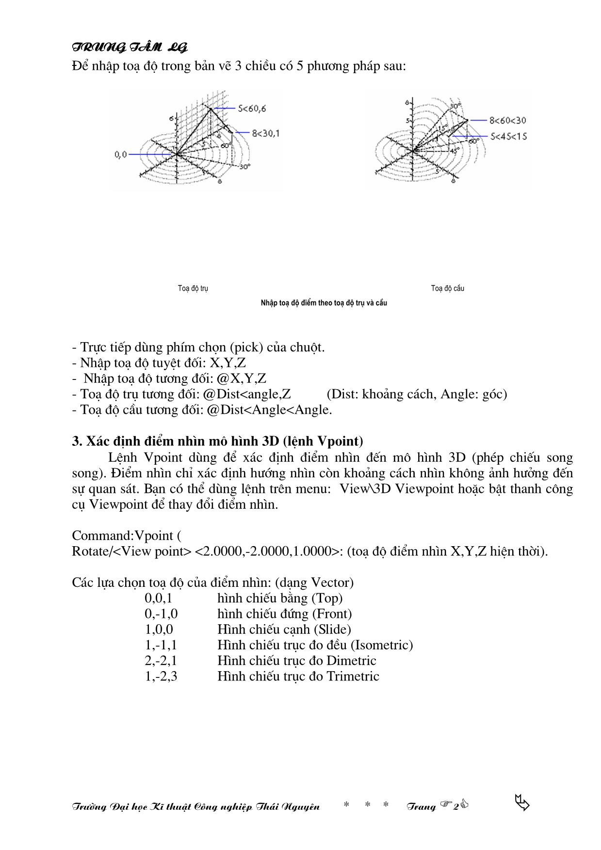 Giáo trình Card 3D trang 2