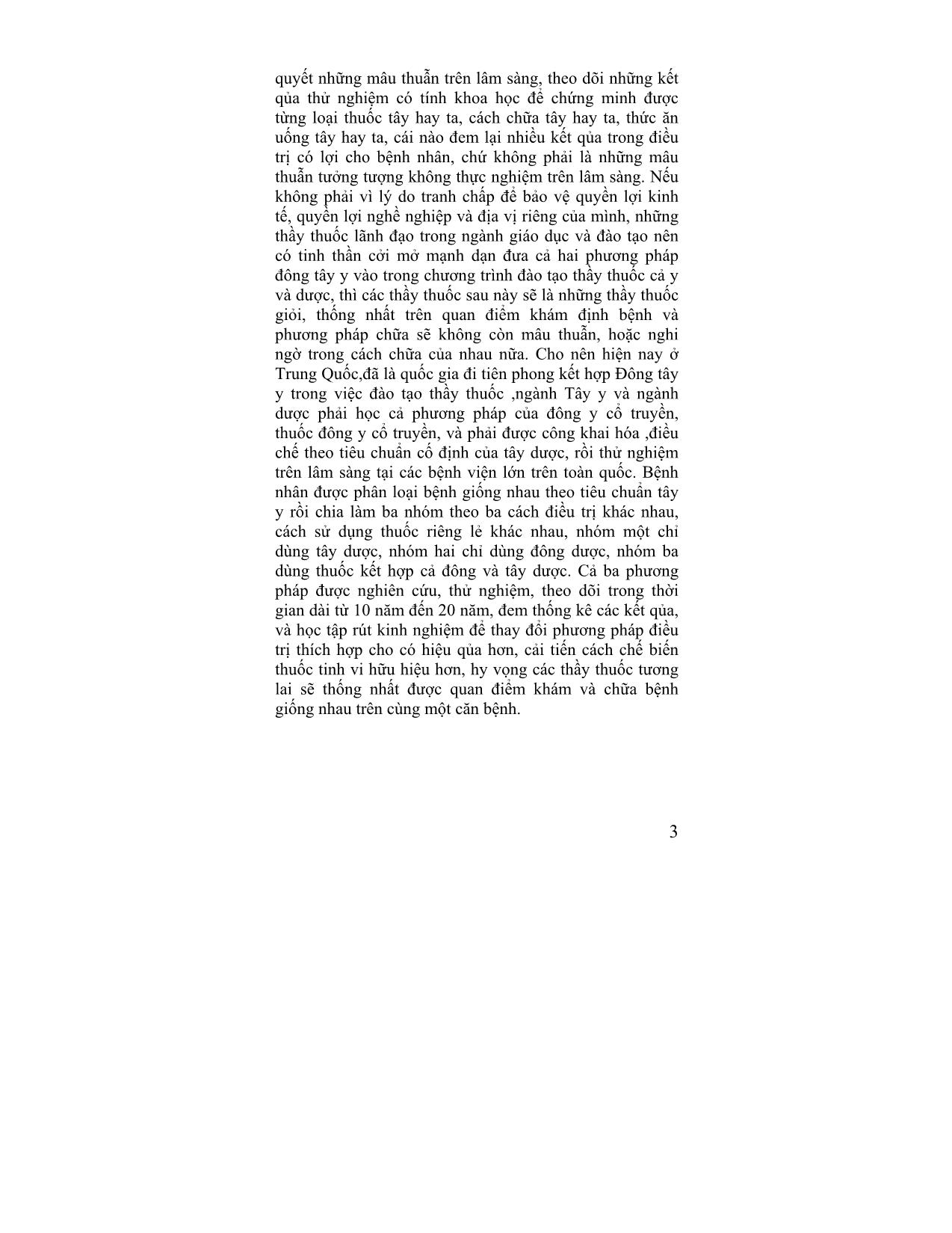 Giáo trình Câu chuyện đông y (Tập 1) trang 4